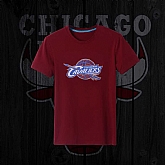 Men's Cavaliers Fresh Logo D.Red Short Sleeve T-Shirt FengYun,baseball caps,new era cap wholesale,wholesale hats